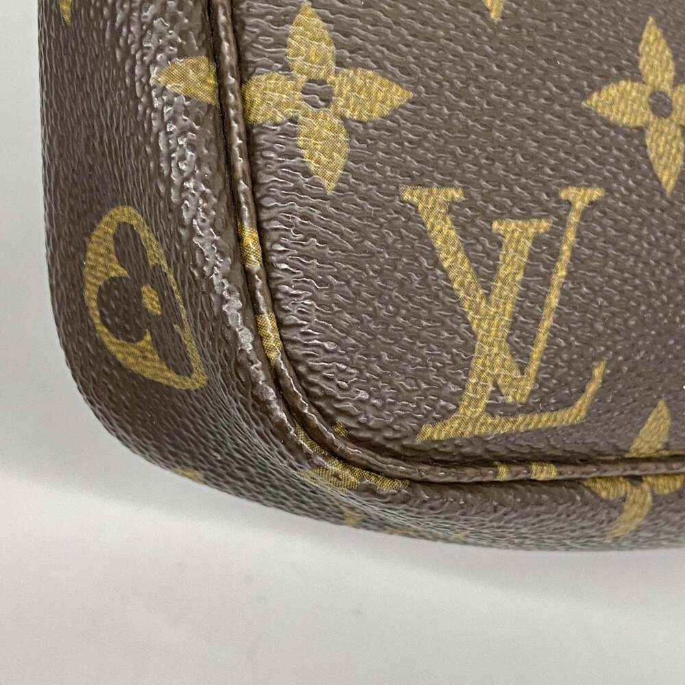 LOUIS VUITTON Brown Monogram Pochette Pouch - Picture 7 of 9